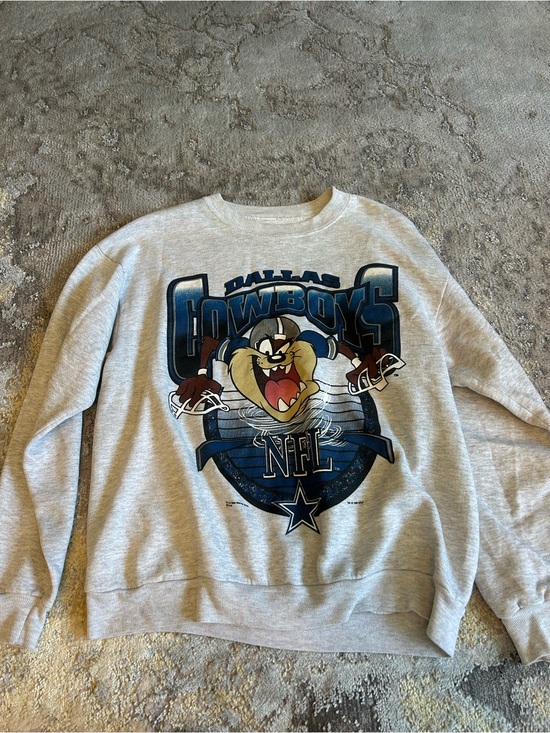 NFL Other - NFL Dallas Cowboys Gray Crewneck with Mascot Graphic